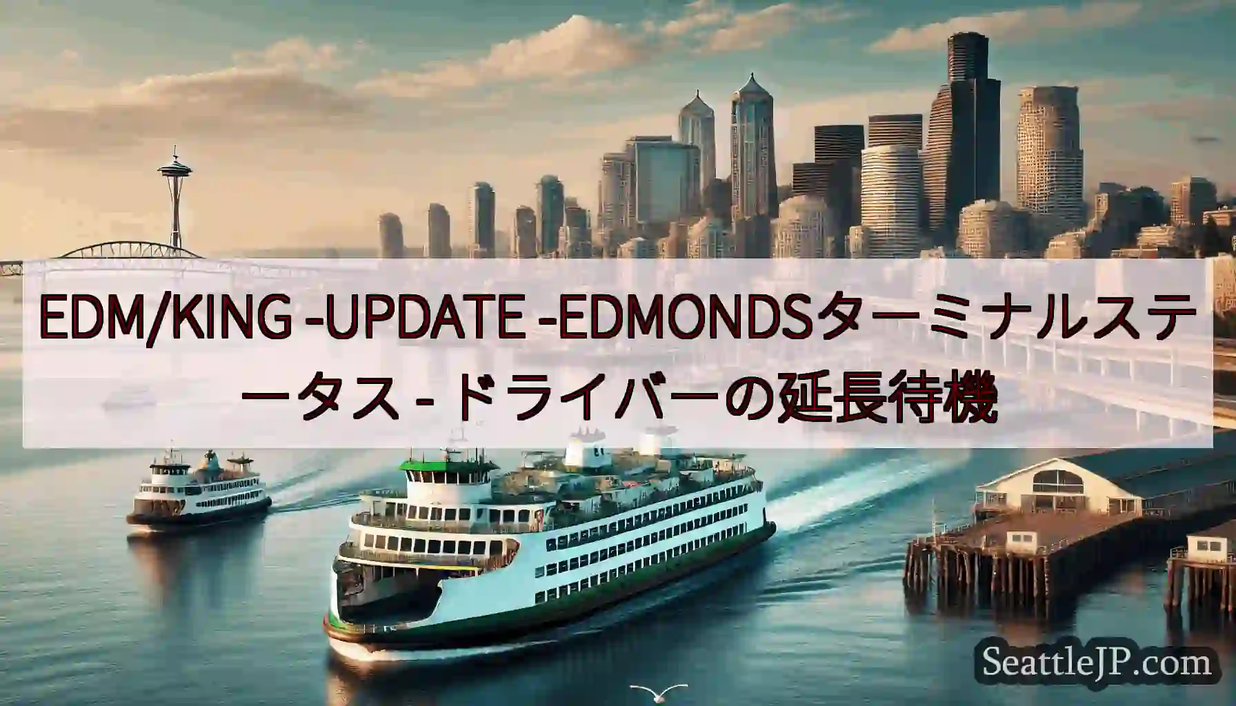 EDM/KING -UPDATE -EDMONDSターミナルステータス -