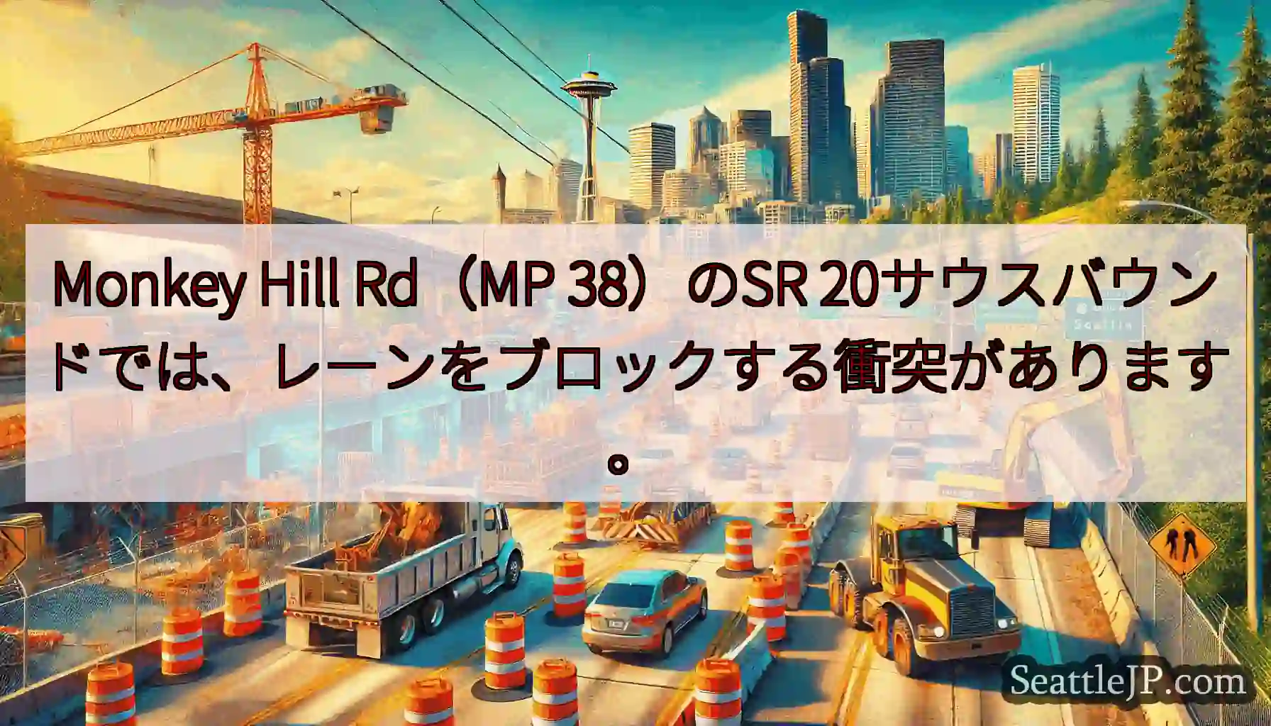 Monkey Hill Rd（MP 38）のSR
