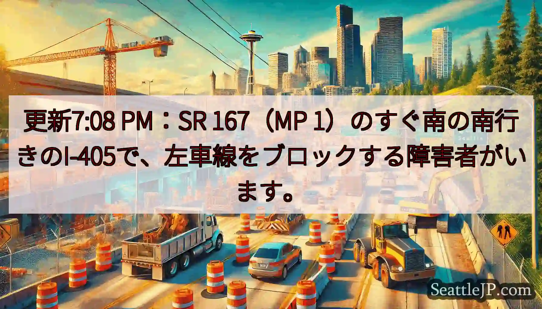 更新7:08 PM：SR 167（MP
