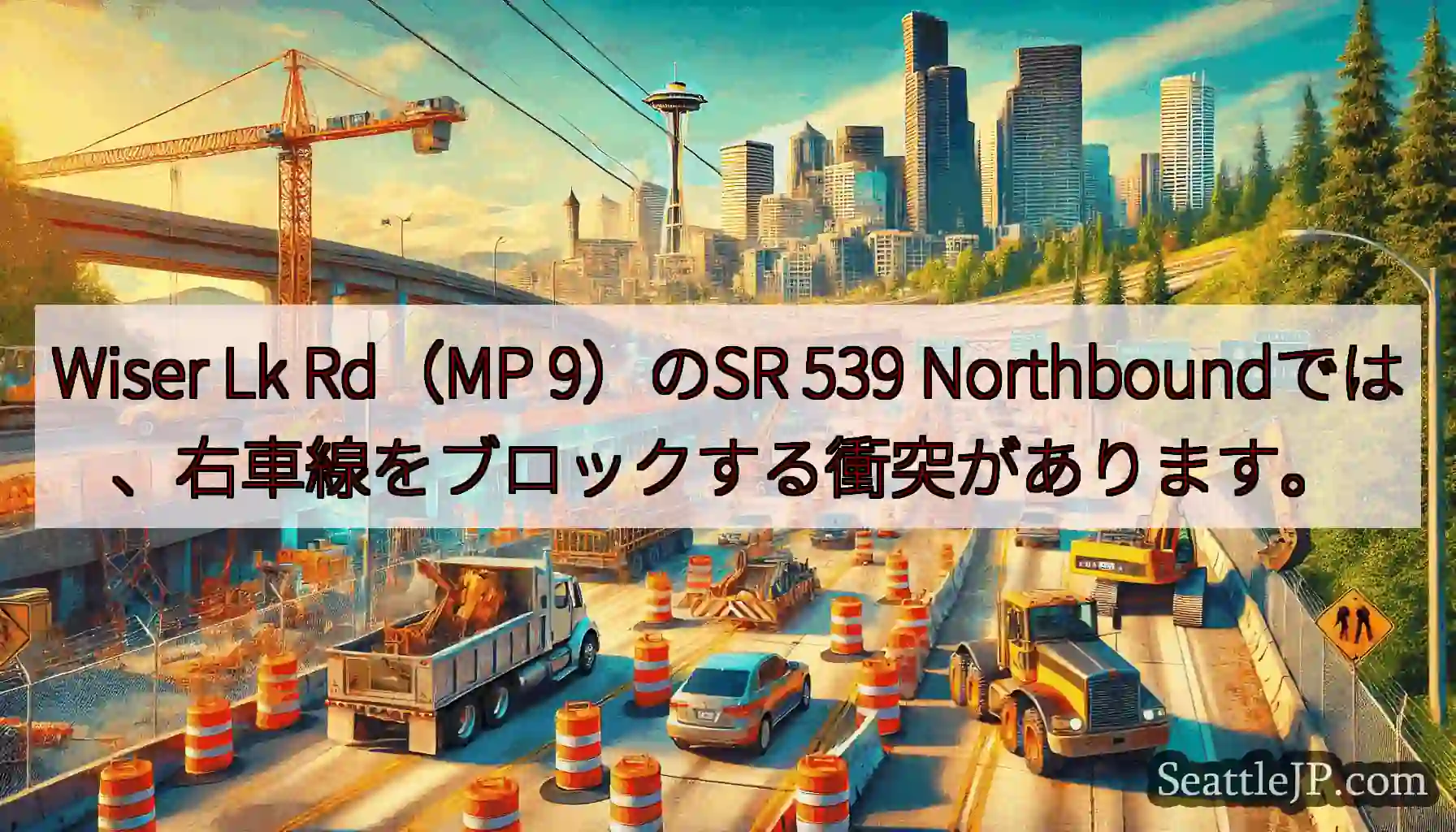 Wiser Lk Rd（MP 9）のSR 539