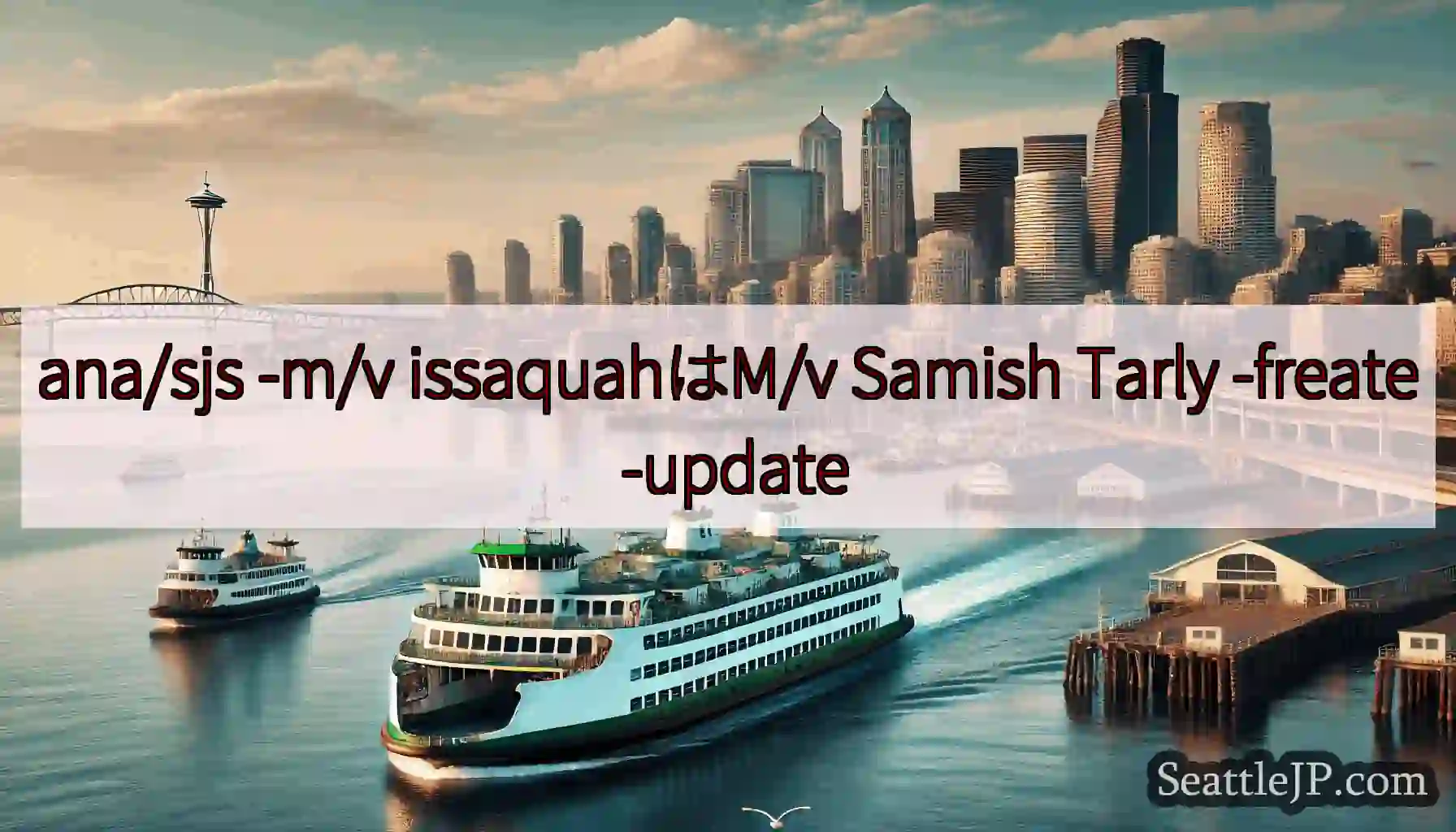 ana/sjs -m/v issaquahはM/v Samish Tarly -freate