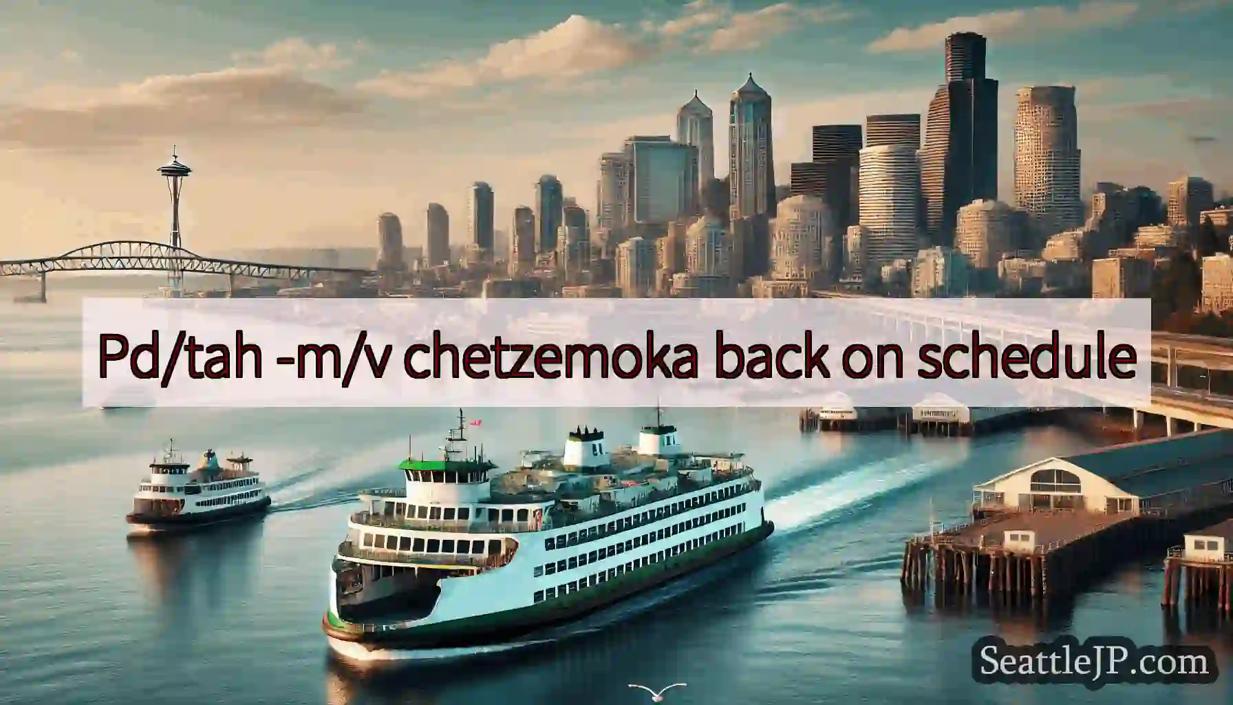 Pd/tah -m/v chetzemoka back on schedule