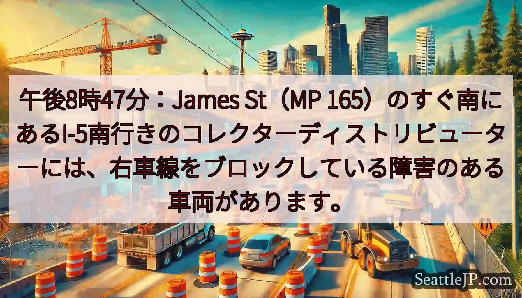 午後8時47分：James St（MP