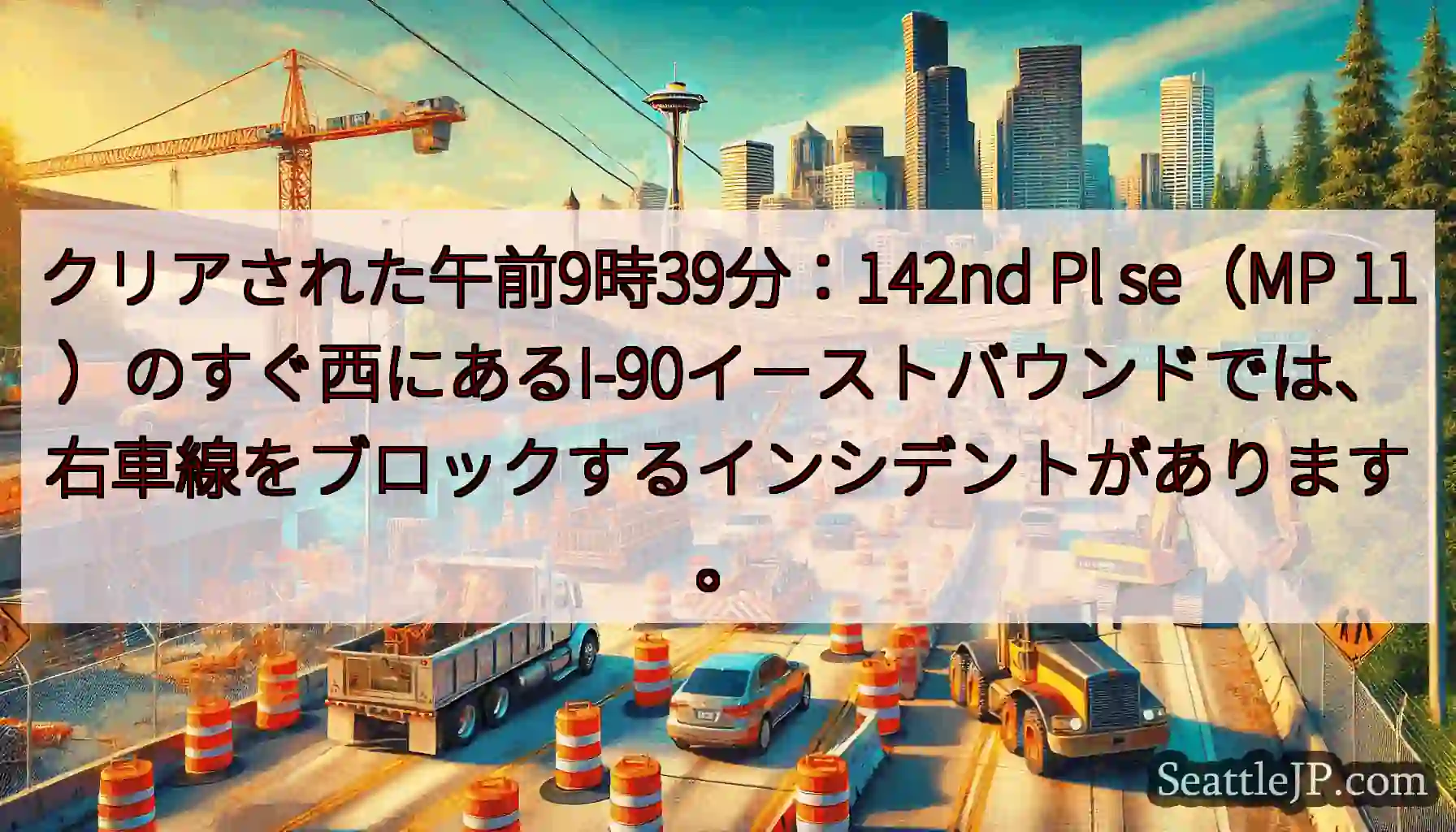 クリアされた午前9時39分：142nd Pl se（MP