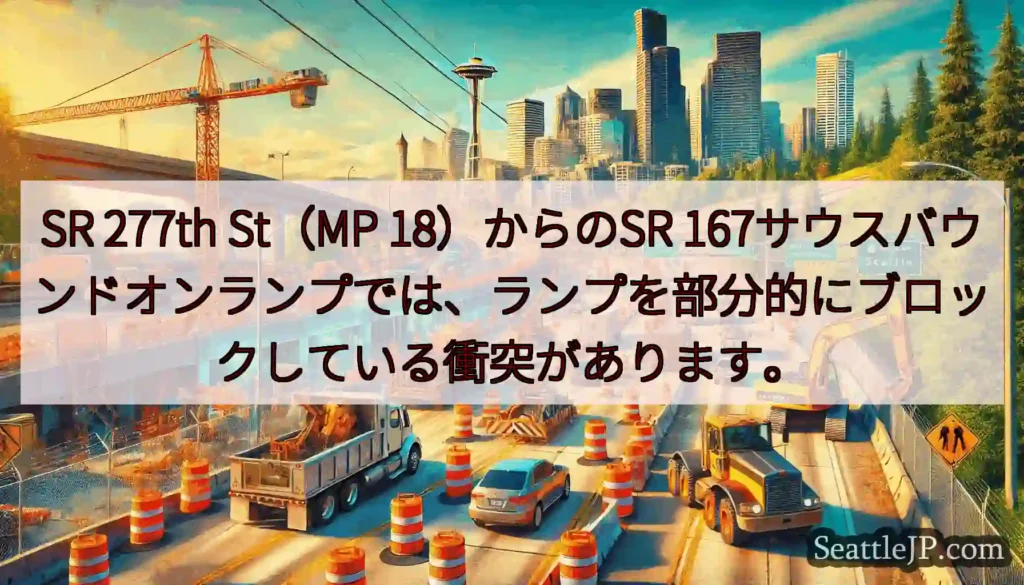 SR 277th St（MP 18）からのSR