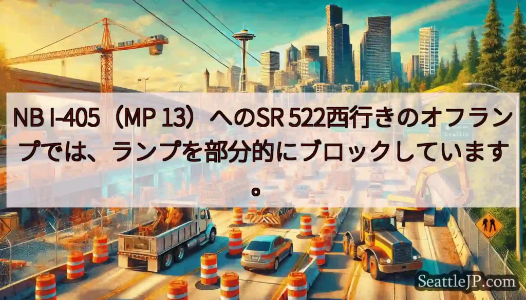 NB I-405（MP 13）へのSR