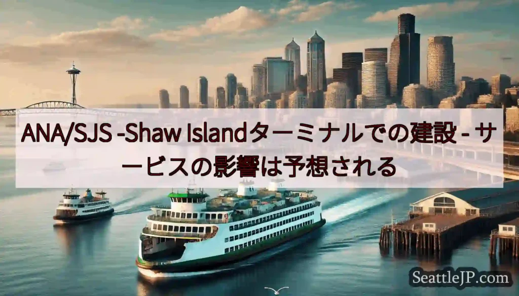 ANA/SJS -Shaw Islandターミナルでの建設 -