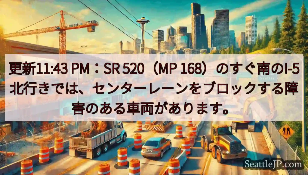 更新11:43 PM：SR 520（MP