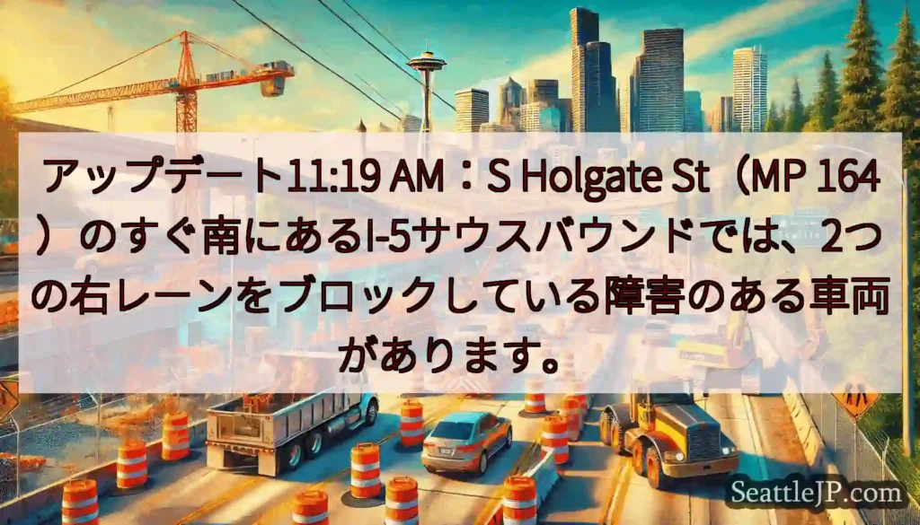 アップデート11:19 AM：S Holgate St（MP