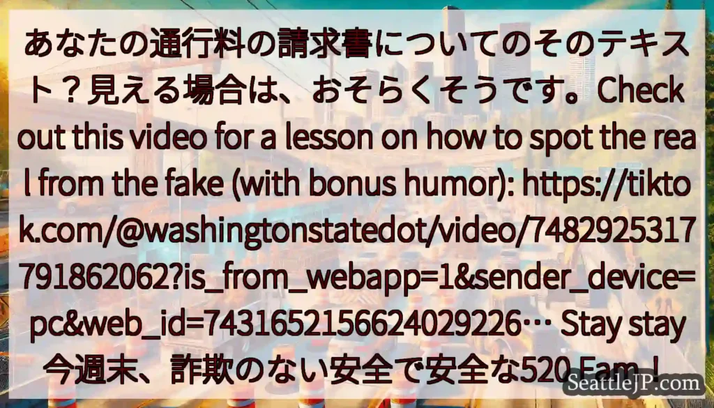 あなたの通行料の請求書についてのそのテキスト？見える場合は、おそらくそうです。Check out