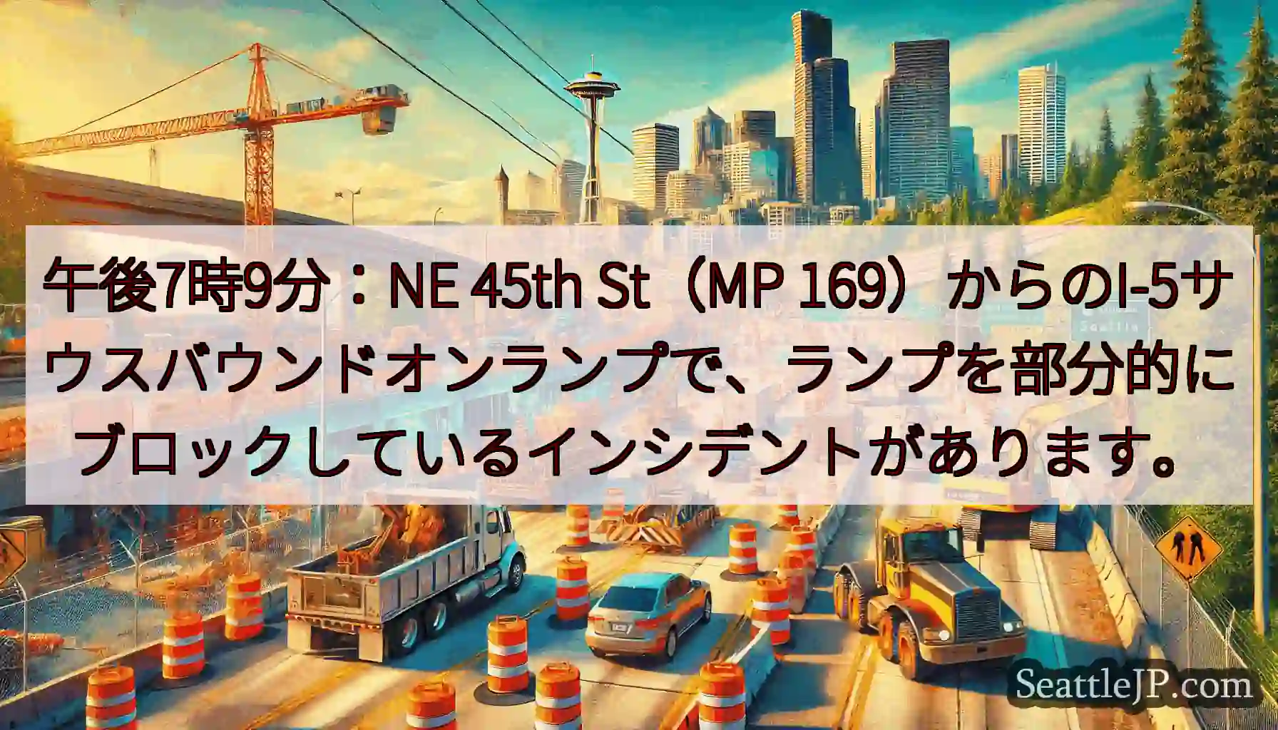 午後7時9分：NE 45th St（MP