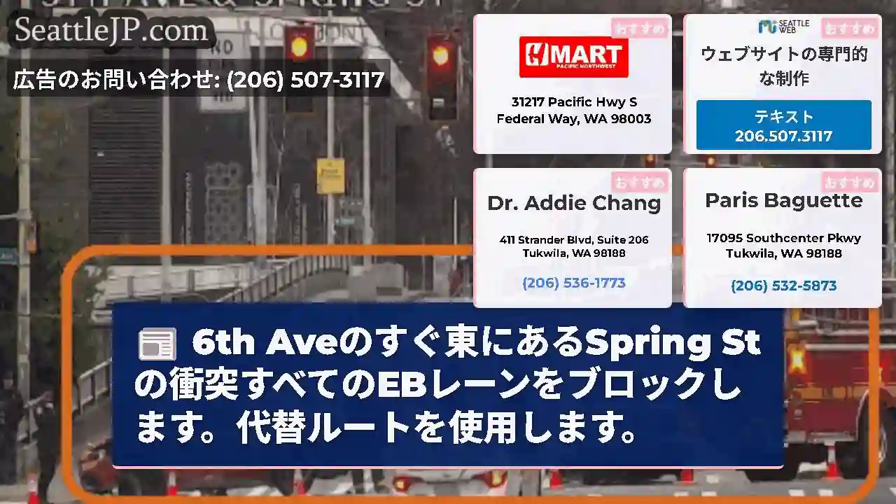 6th Aveのすぐ東にあるSpring