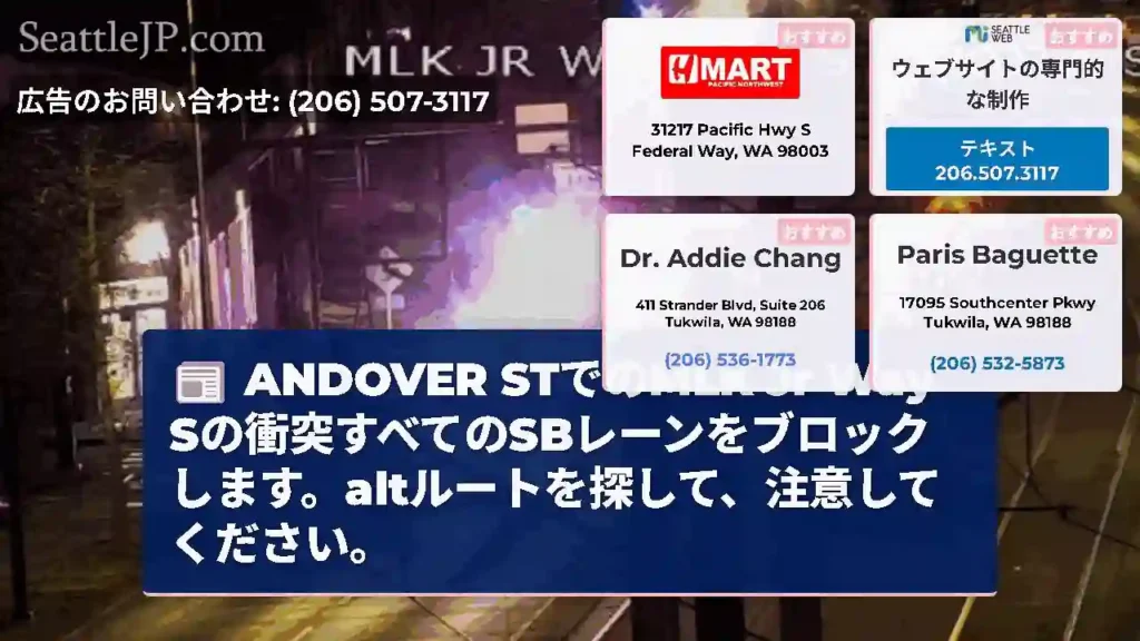 ANDOVER STでのMLK Jr Way