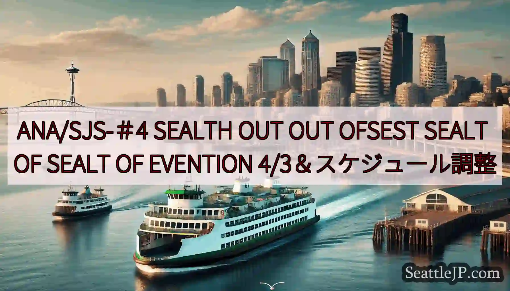 ANA/SJS-＃4 SEALTH OUT OUT OFSEST SEALT OF SEALT