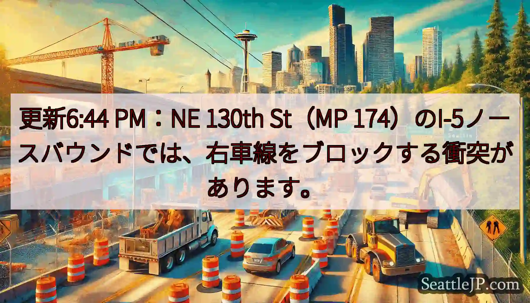 更新6:44 PM：NE 130th St（MP