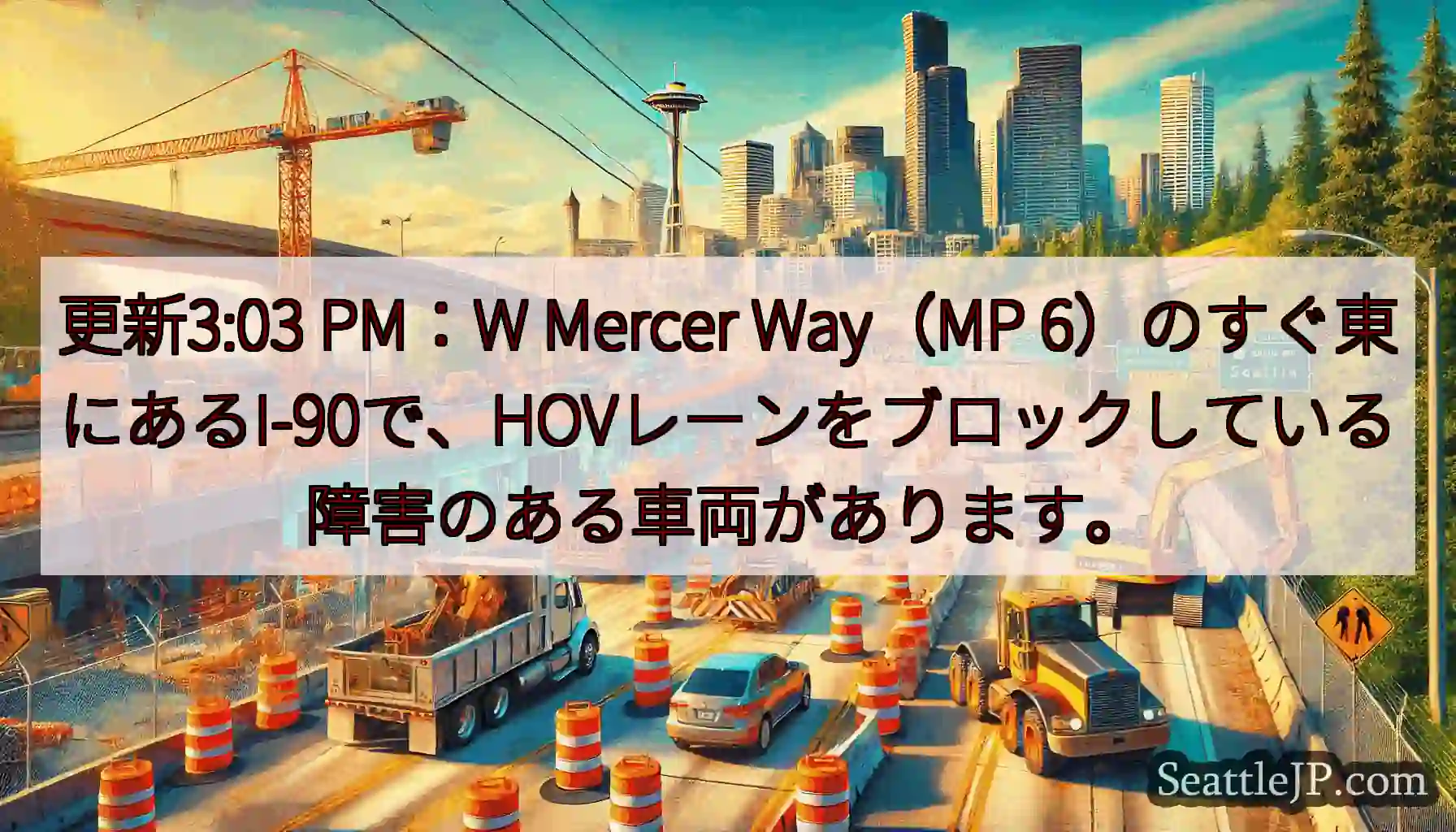 更新3:03 PM：W Mercer Way（MP