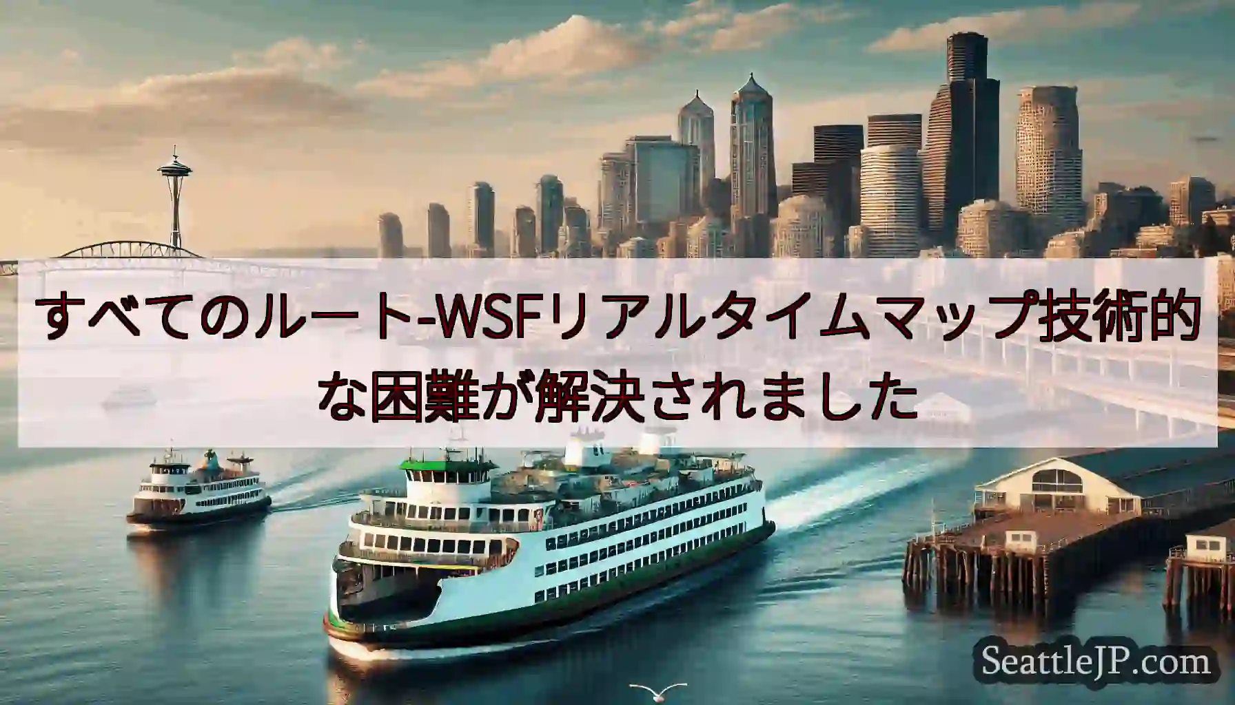すべてのルート-WSFリアルタイムマップ技術的な困難が解決されましたhttps://wsdot.co