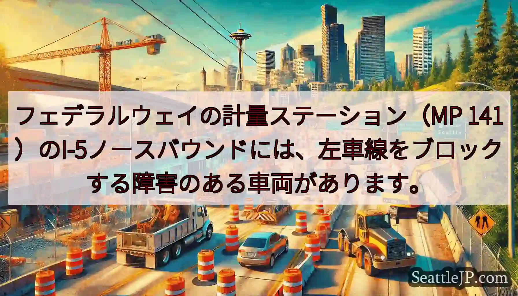 フェデラルウェイの計量ステーション（MP