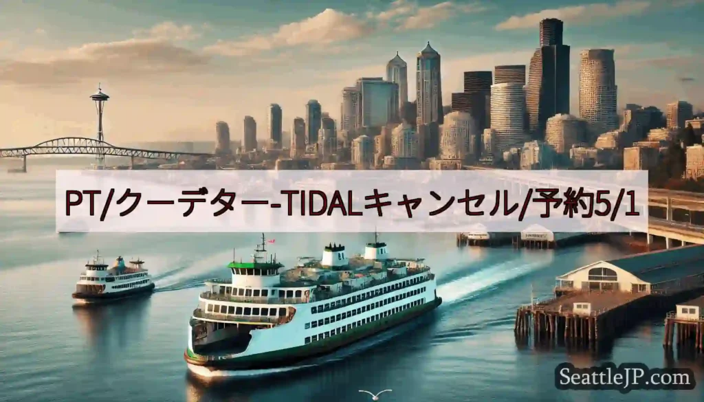PT/クーデター-TIDALキャンセル/予約5/1
