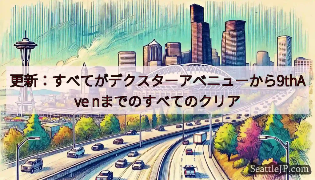 更新：すべてがデクスターアベニューから9thAve nまでのすべてのクリア