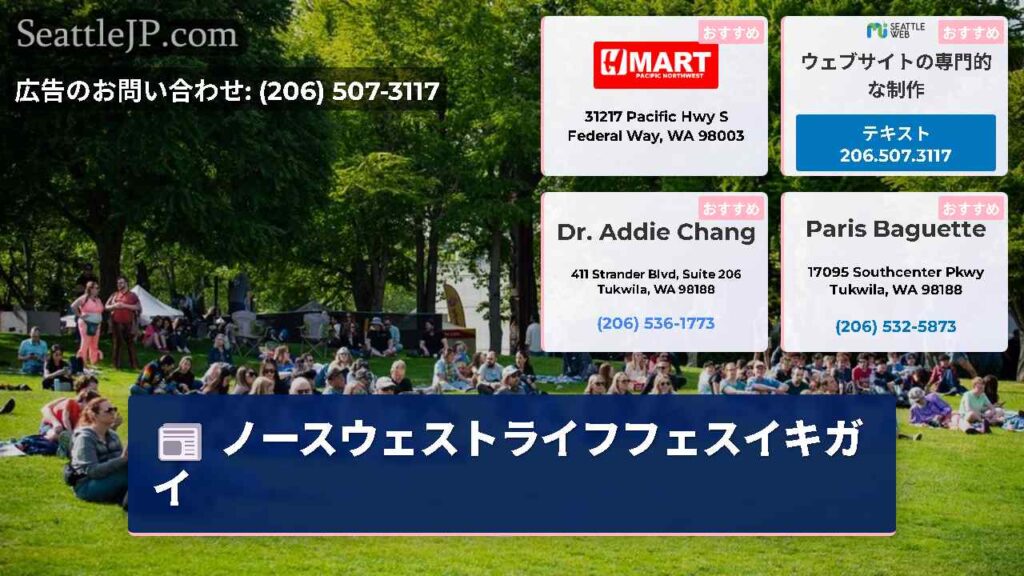 ノースウェストライフフェスイキガイ