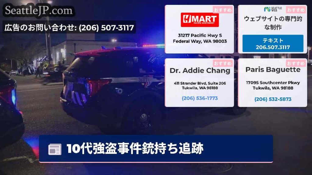 10代強盗事件銃持ち追跡