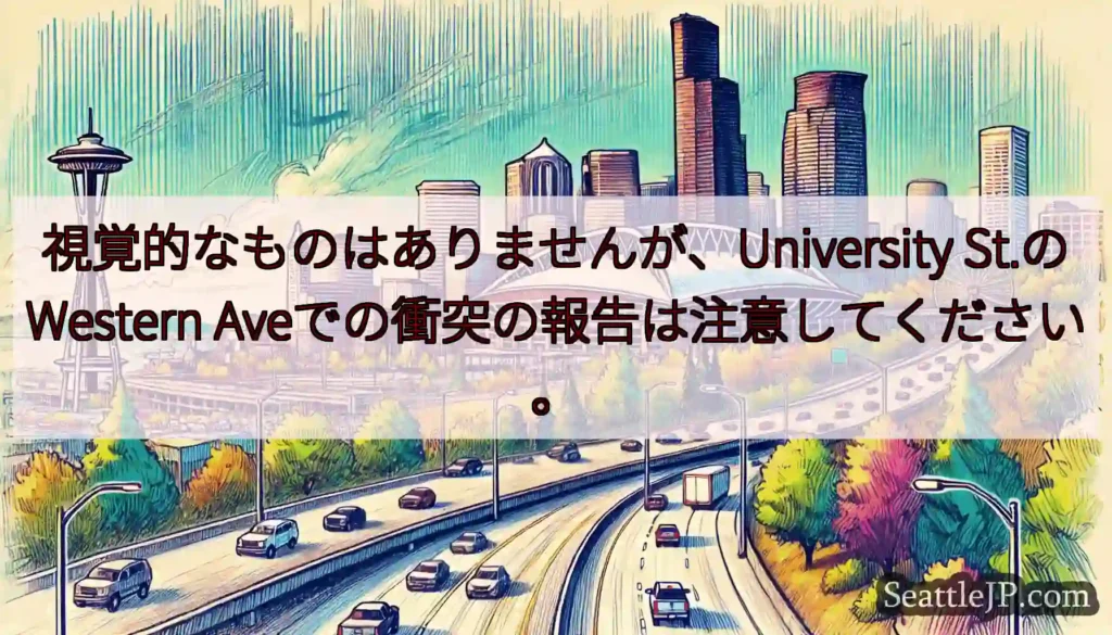 視覚的なものはありませんが、University St.のWestern