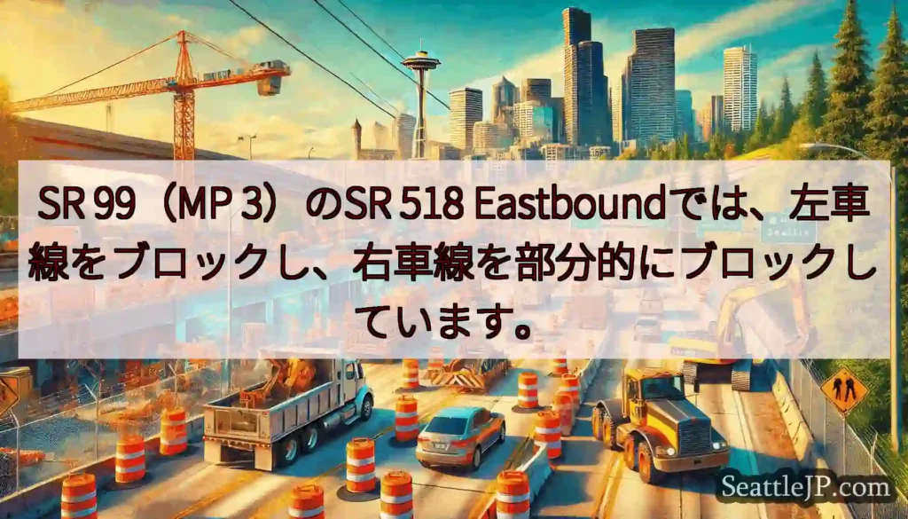 SR 99（MP 3）のSR 518