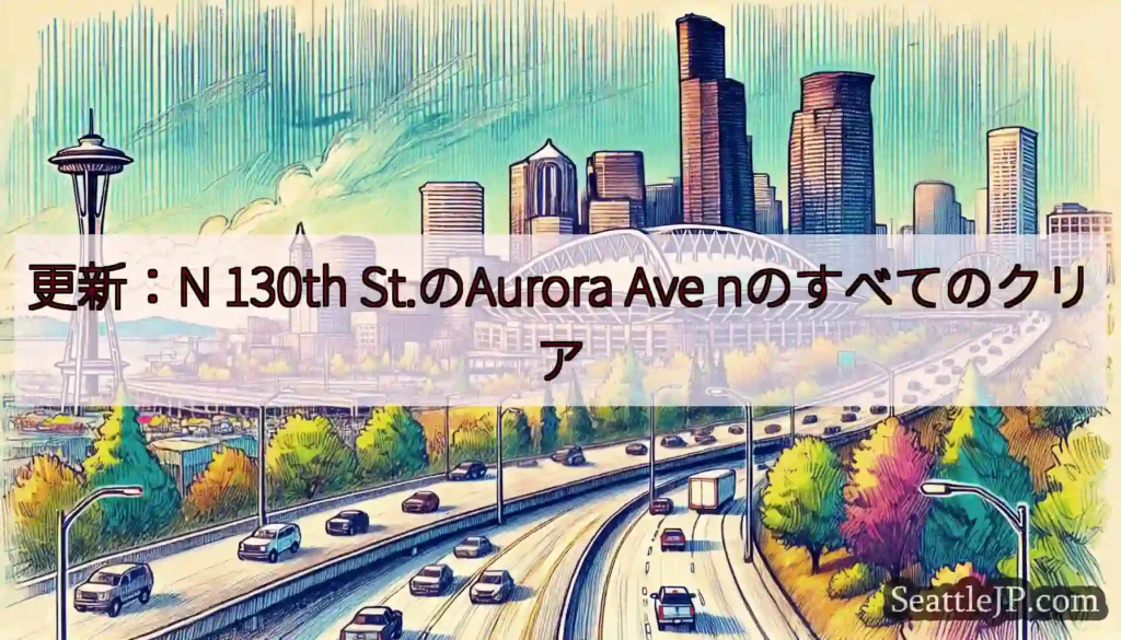更新：N 130th St.のAurora Ave nのすべてのクリア