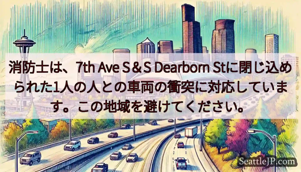 消防士は、7th Ave S＆S Dearborn