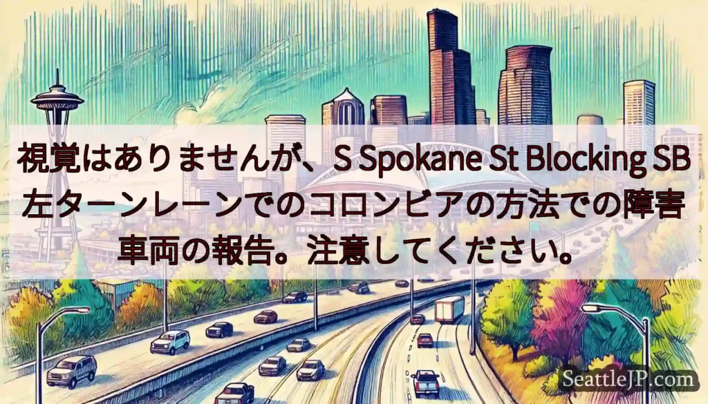 視覚はありませんが、S Spokane St Blocking