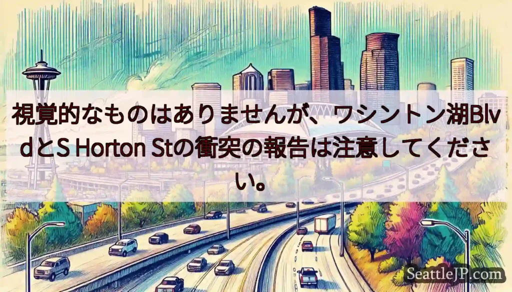 視覚的なものはありませんが、ワシントン湖BlvdとS Horton