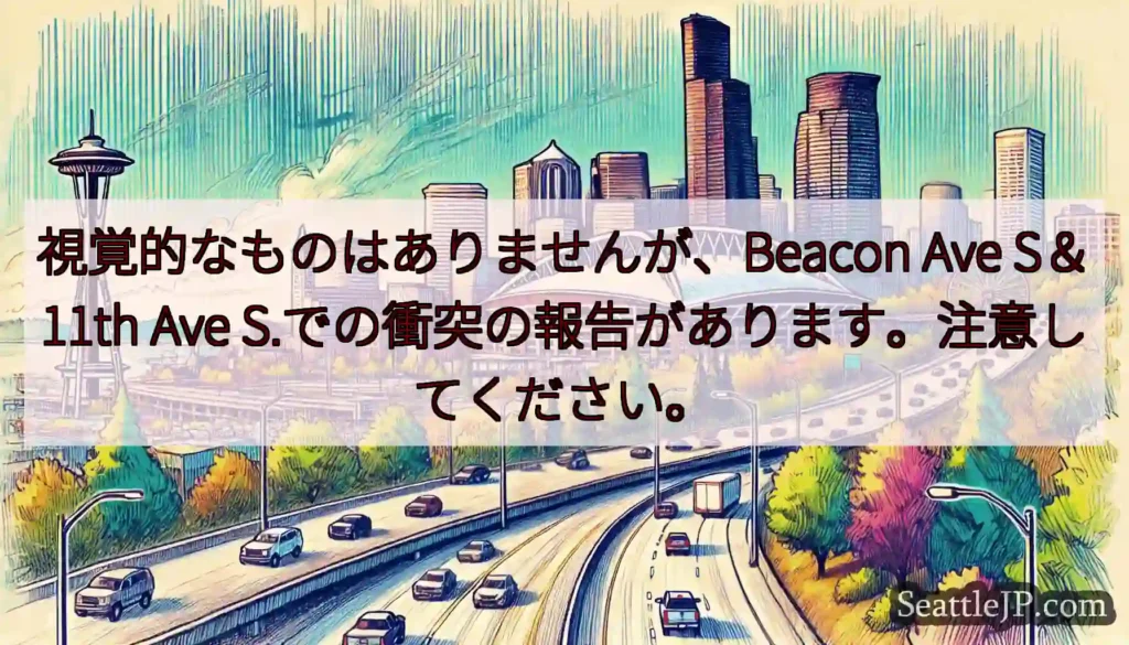 視覚的なものはありませんが、Beacon Ave S＆11th Ave