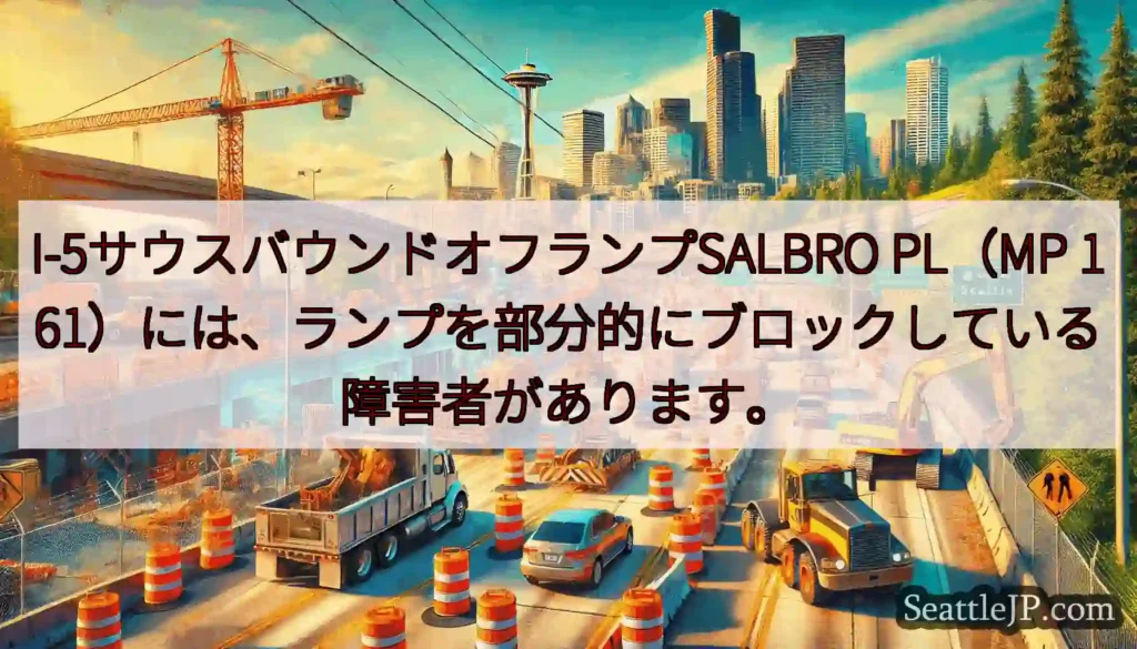 I-5サウスバウンドオフランプSALBRO PL（MP