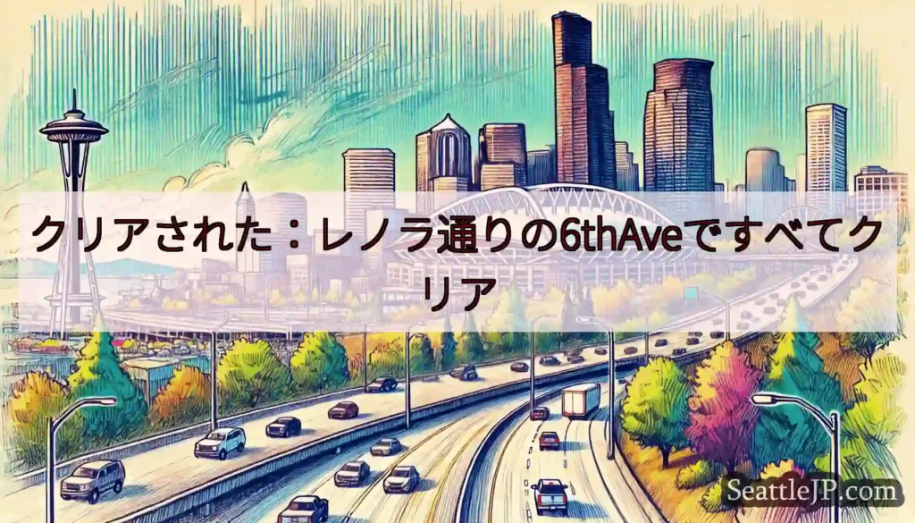 クリアされた：レノラ通りの6thAveですべてクリア
