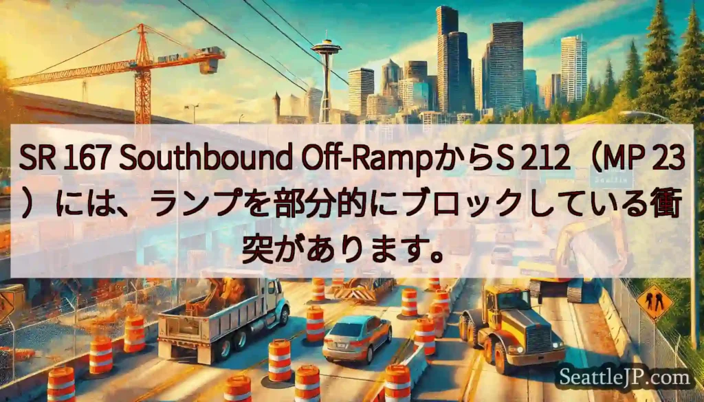 SR 167 Southbound Off-RampからS 212（MP