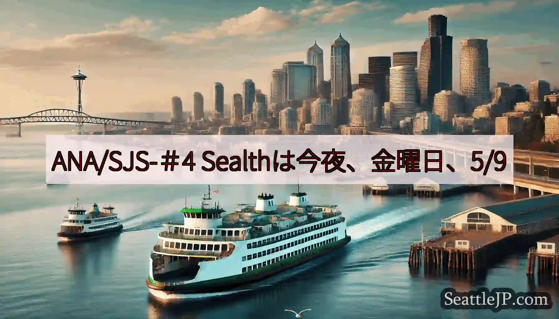 ANA/SJS-＃4 Sealthは今夜、金曜日、5/9