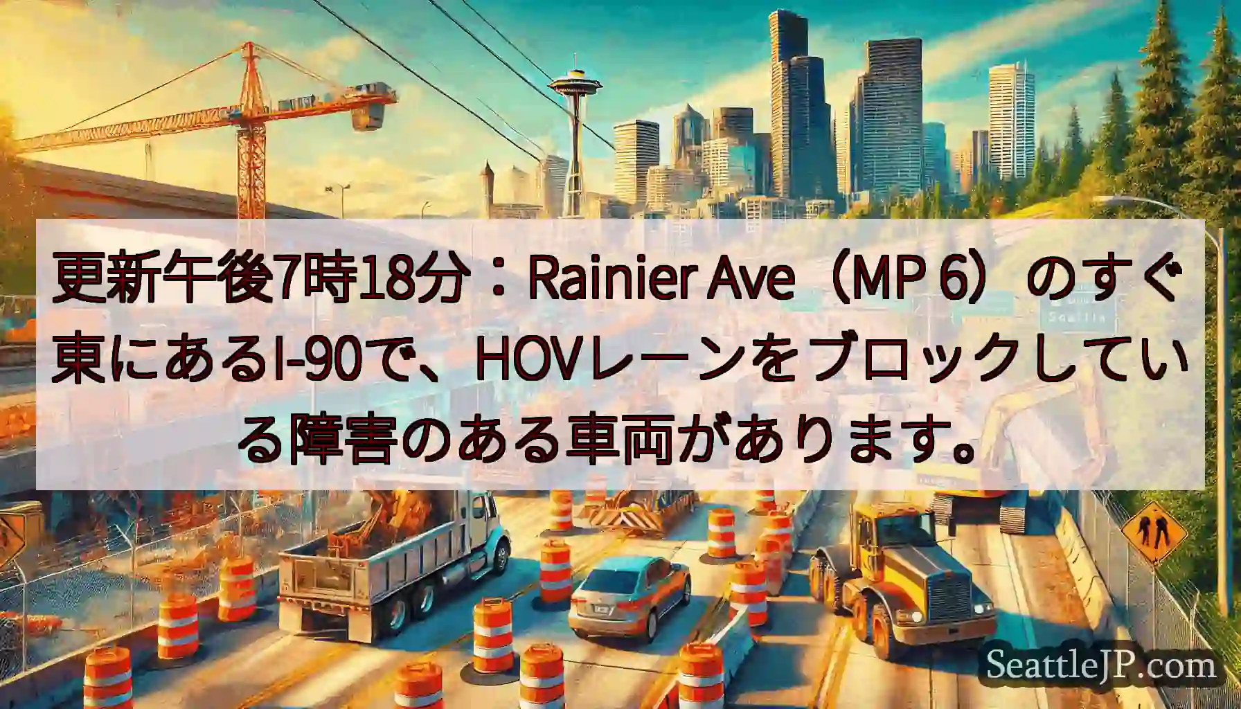 更新午後7時18分：Rainier Ave（MP