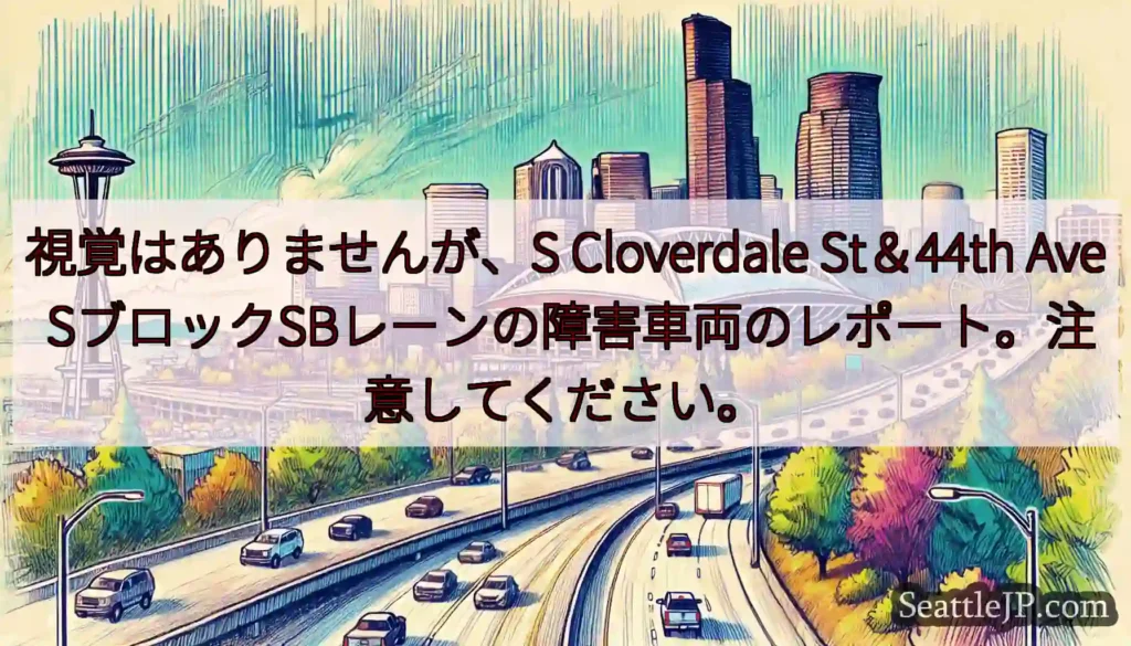 視覚はありませんが、S Cloverdale St&44th Ave