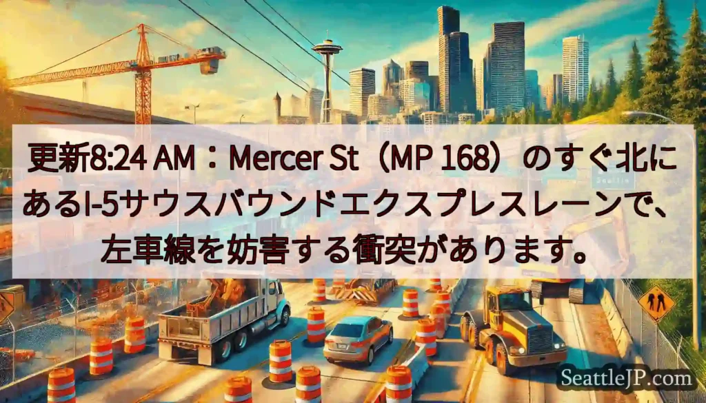 更新8:24 AM：Mercer St（MP