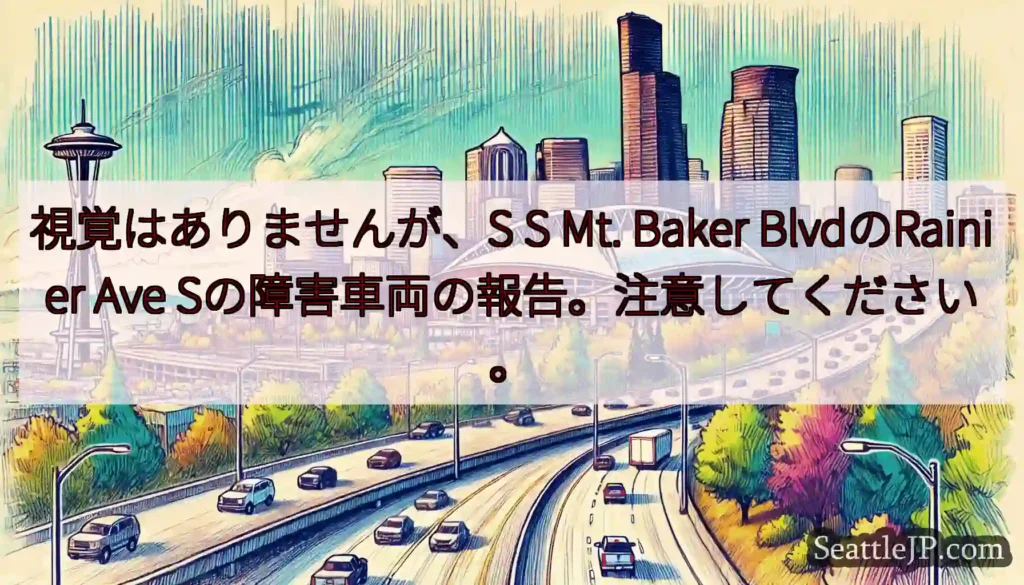 視覚はありませんが、S S Mt. Baker BlvdのRainier Ave