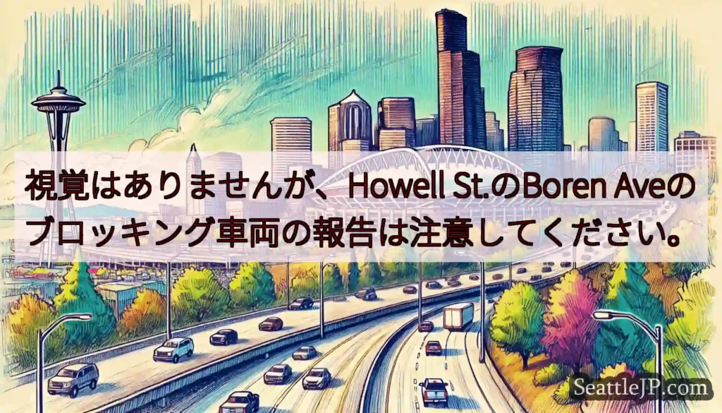 視覚はありませんが、Howell St.のBoren