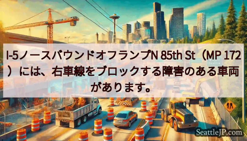 I-5ノースバウンドオフランプN 85th St（MP