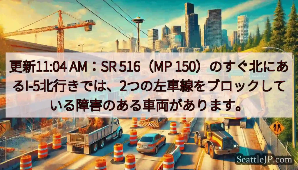 更新11:04 AM：SR 516（MP