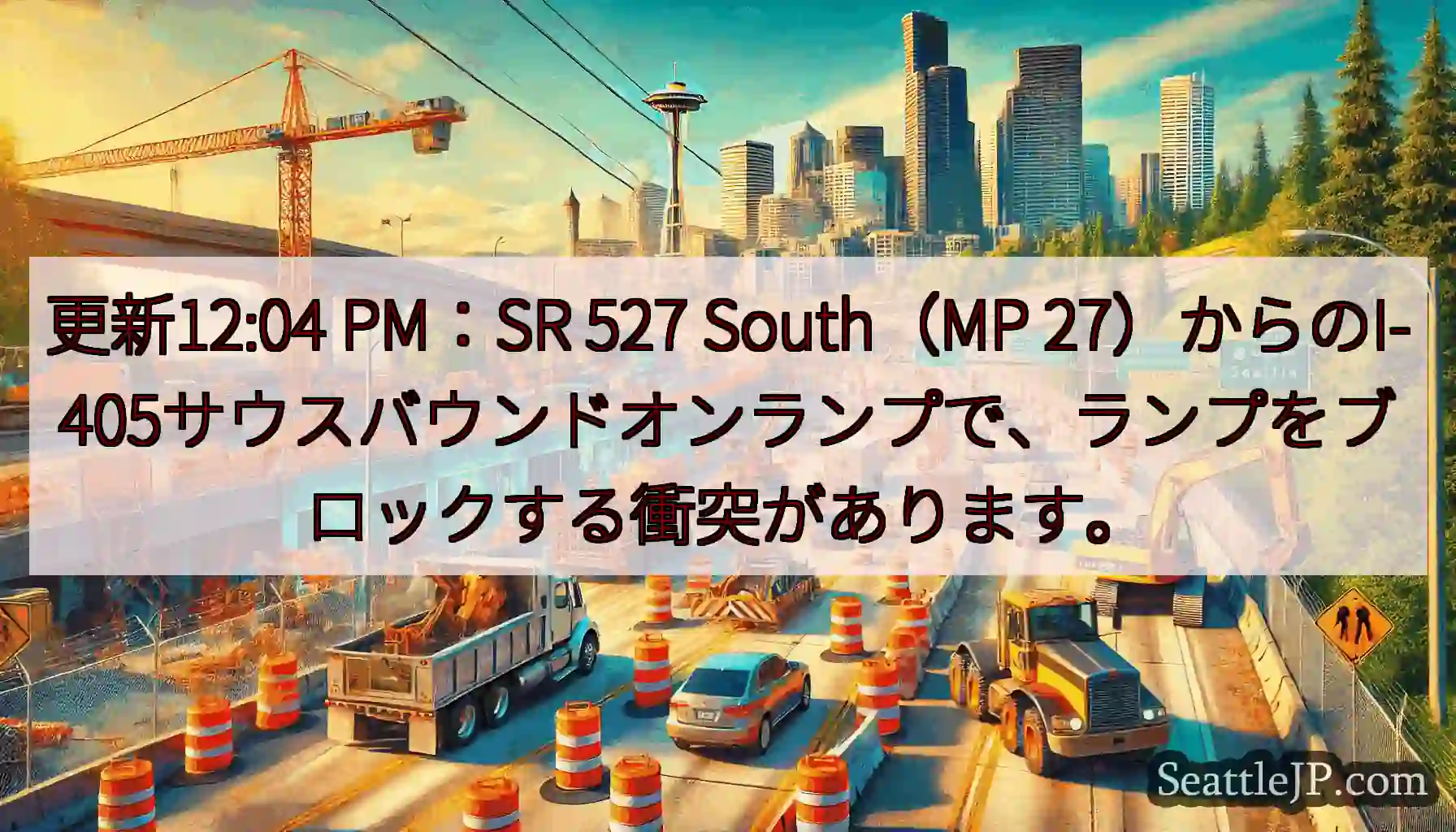 更新12:04 PM：SR 527 South（MP