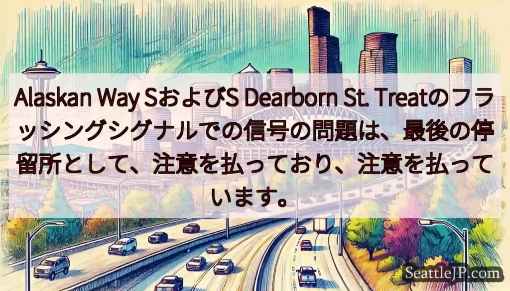 Alaskan Way SおよびS Dearborn St.