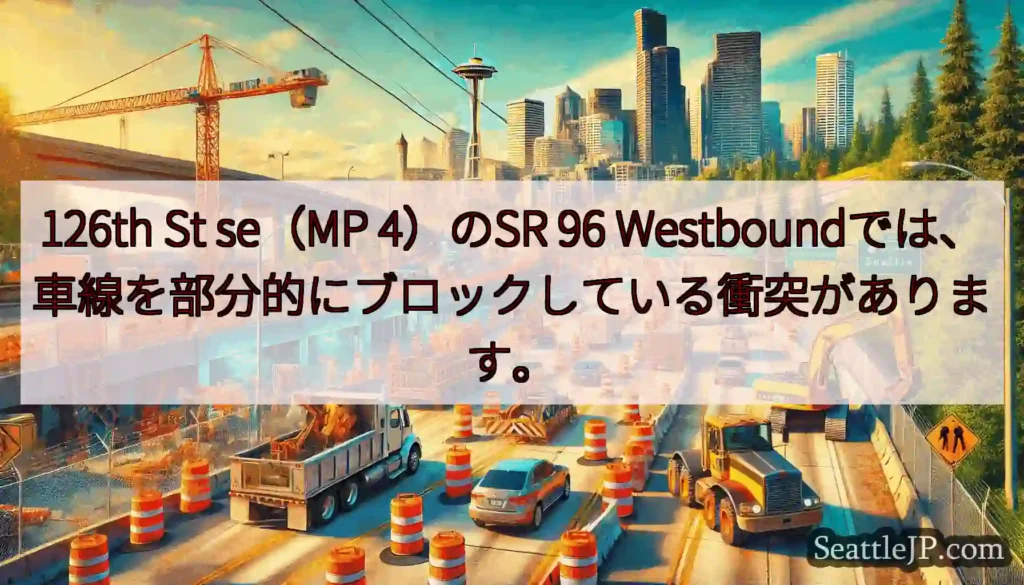 126th St se（MP 4）のSR 96