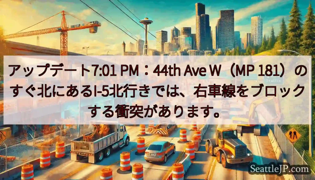 アップデート7:01 PM：44th Ave W（MP
