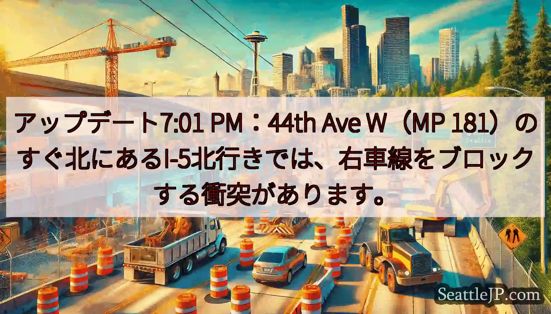 アップデート7:01 PM：44th Ave W（MP