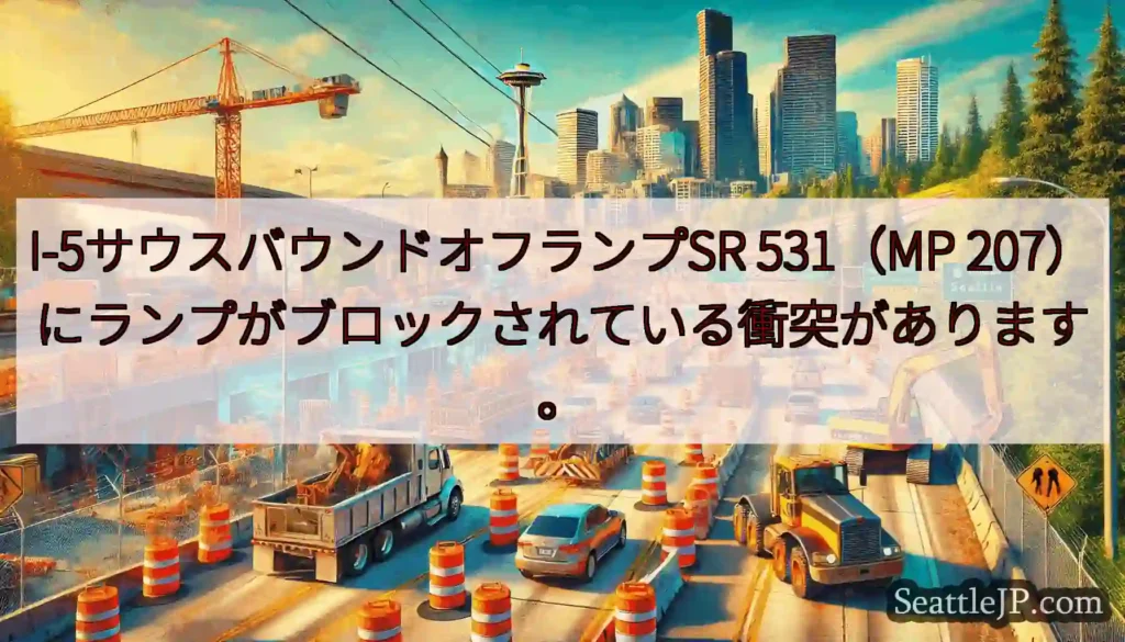 I-5サウスバウンドオフランプSR 531（MP